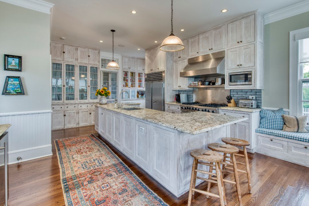 Quogue Hamptons Historic Estate Kitchen