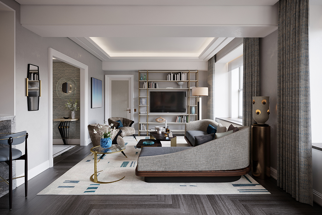 Soms Rising Star Frank Mahan Tells Us All About The Waldorf Astoria Restoration Living Room