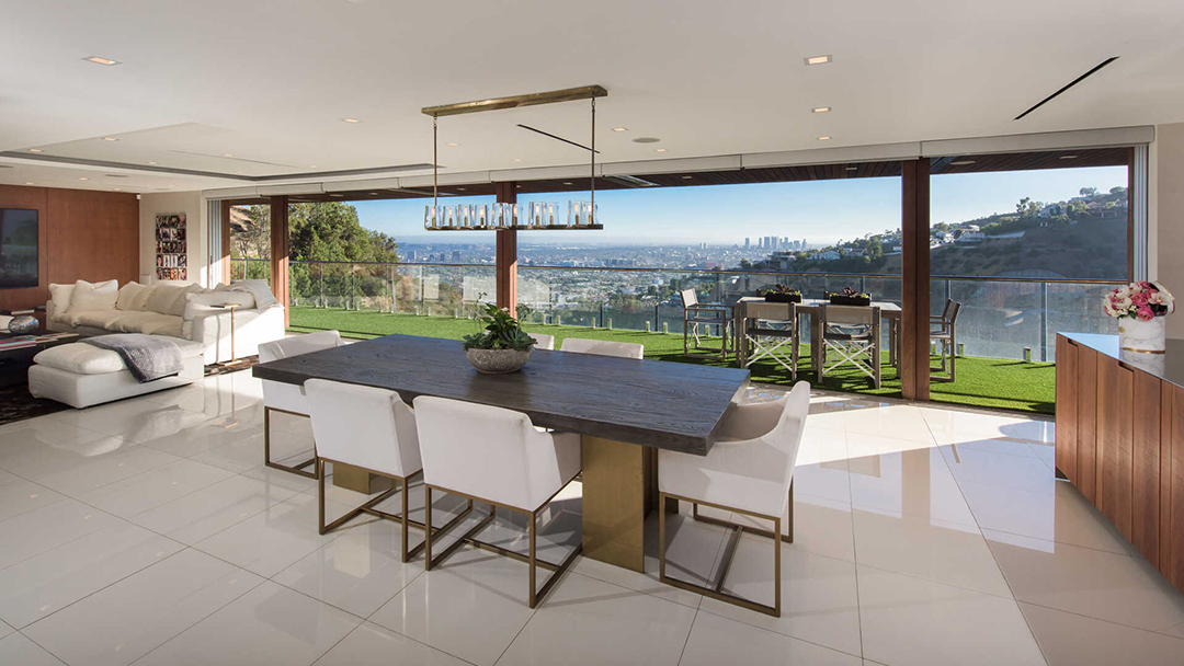 Teddi Mellencamp Of Rhobh Lists Hollywood Hills Modern With Panoramic Views Dining Day