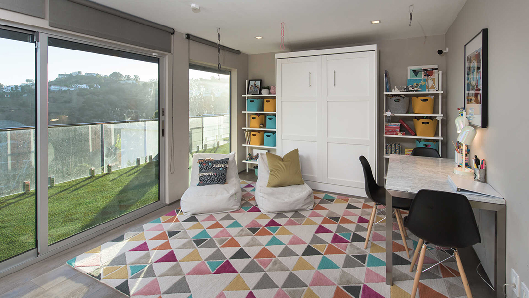 Teddi Mellencamp Of Rhobh Lists Hollywood Hills Modern With Panoramic Views Playroom