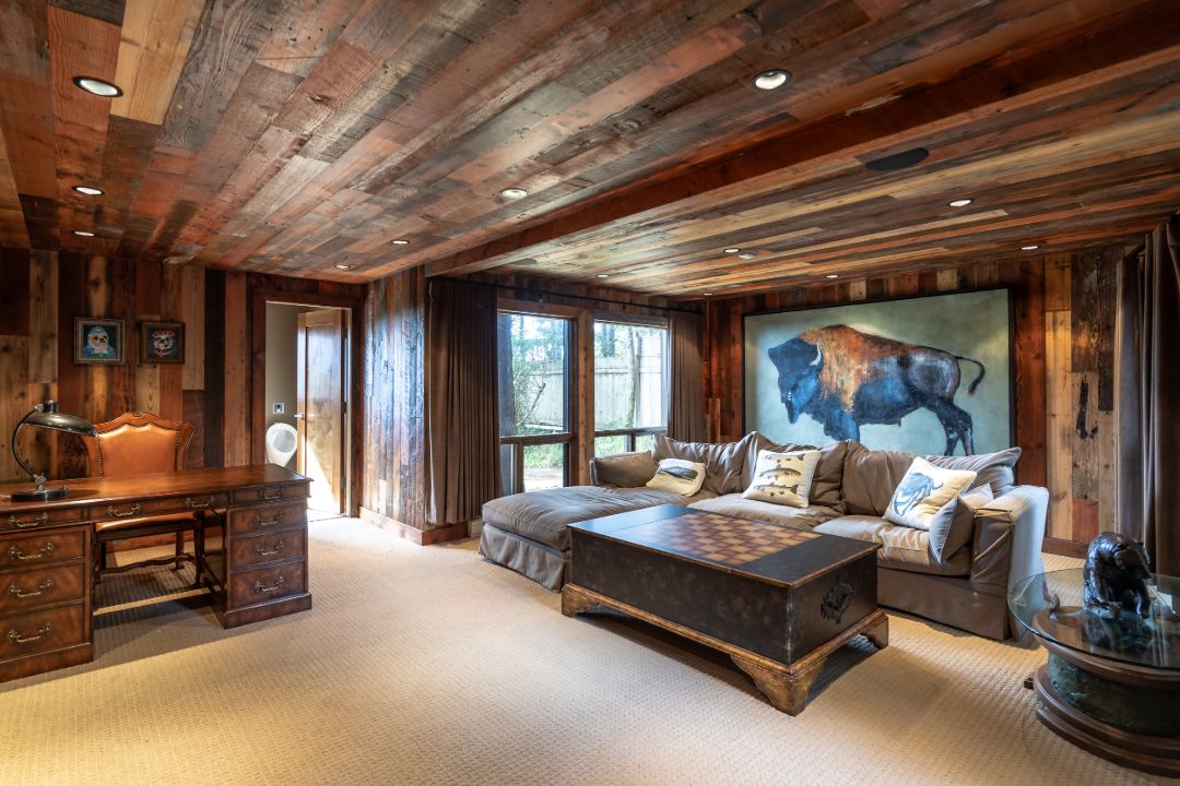 Tofino Canada Waterfront Lodge Estate TV Room