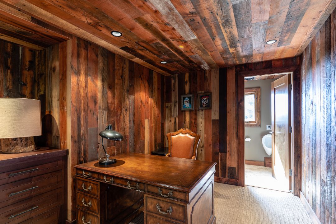 Tofino Canada Waterfront Lodge Estate Home Office