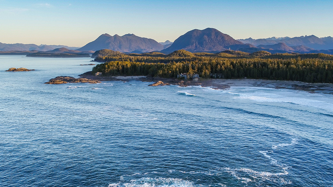 Tofino Canada Waterfront Lodge Estate Living Room Views