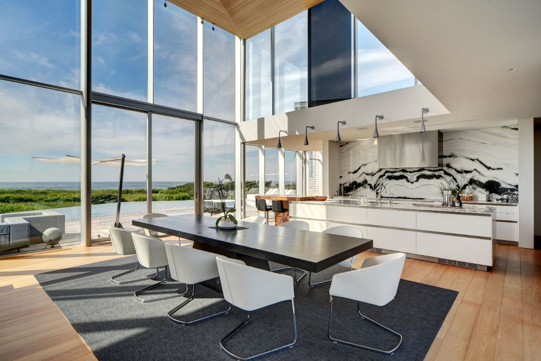 Wainscott Hamptons Oceanfront Mansion Dining Room