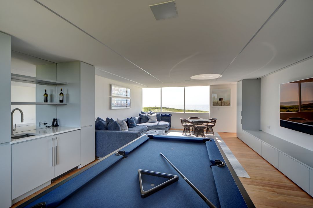 Wainscott Hamptons Oceanfront Mansion Game Room