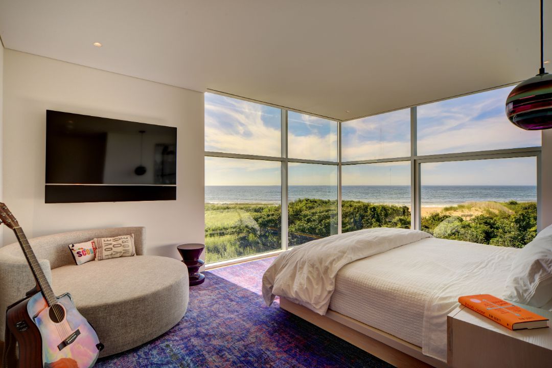 Wainscott Hamptons Oceanfront Mansion Master Bedroom
