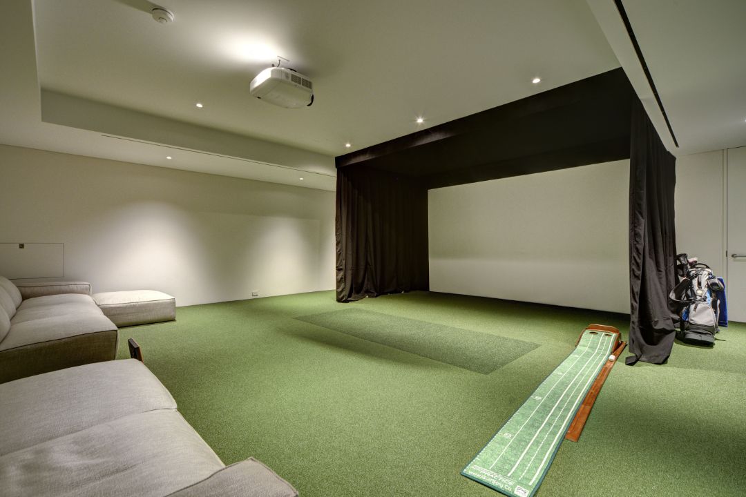 Wainscott Hamptons Oceanfront Mansion 1Home Theater