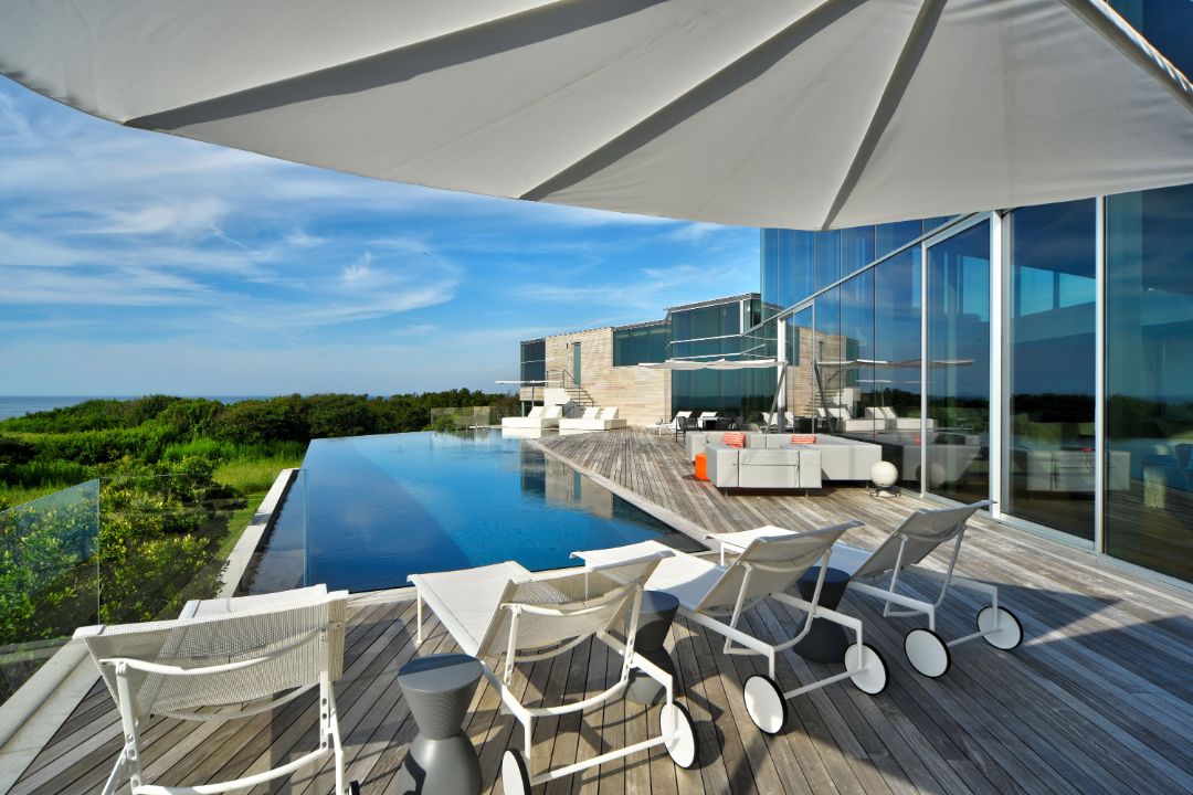 Wainscott Hamptons Oceanfront Mansion Pool