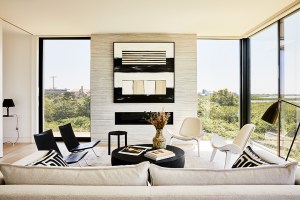 Waterfront Bridgehampton Modern With A Rooftop Pool Lists For 9 8m Fireplace