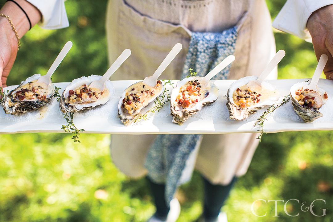 Copps Island Oysters At Dirt Farm Road