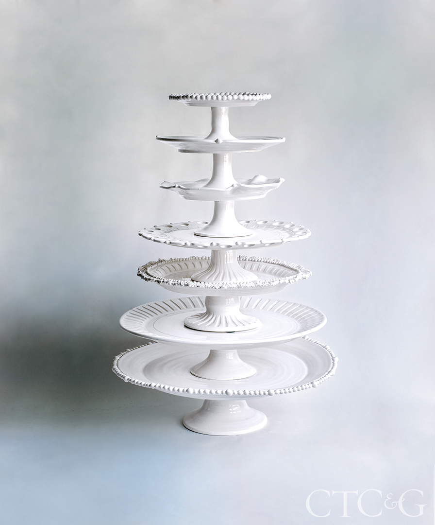 Earthenware Cake Plates