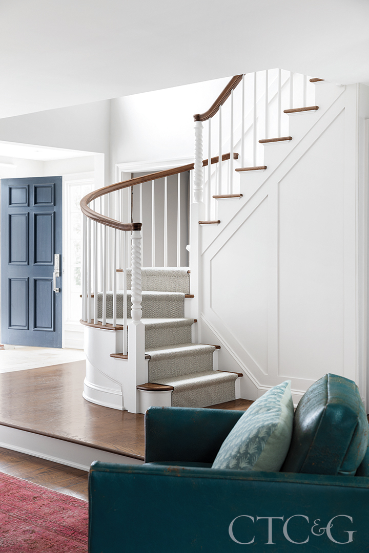 Redding Colonial Staircase
