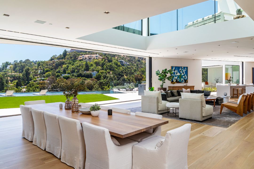 Chrissy Tiegen John Legend Beverly Hills New House Living Room