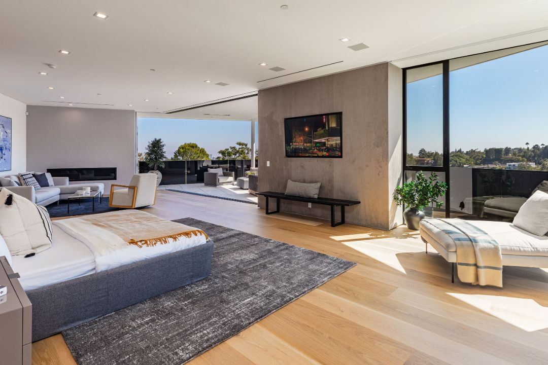 Chrissy Tiegen John Legend Beverly Hills New House Master Bedroom