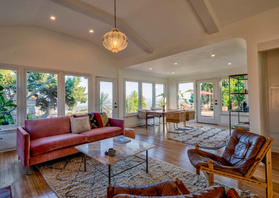 Corbin Bernsen Laurel Canyon Living Room