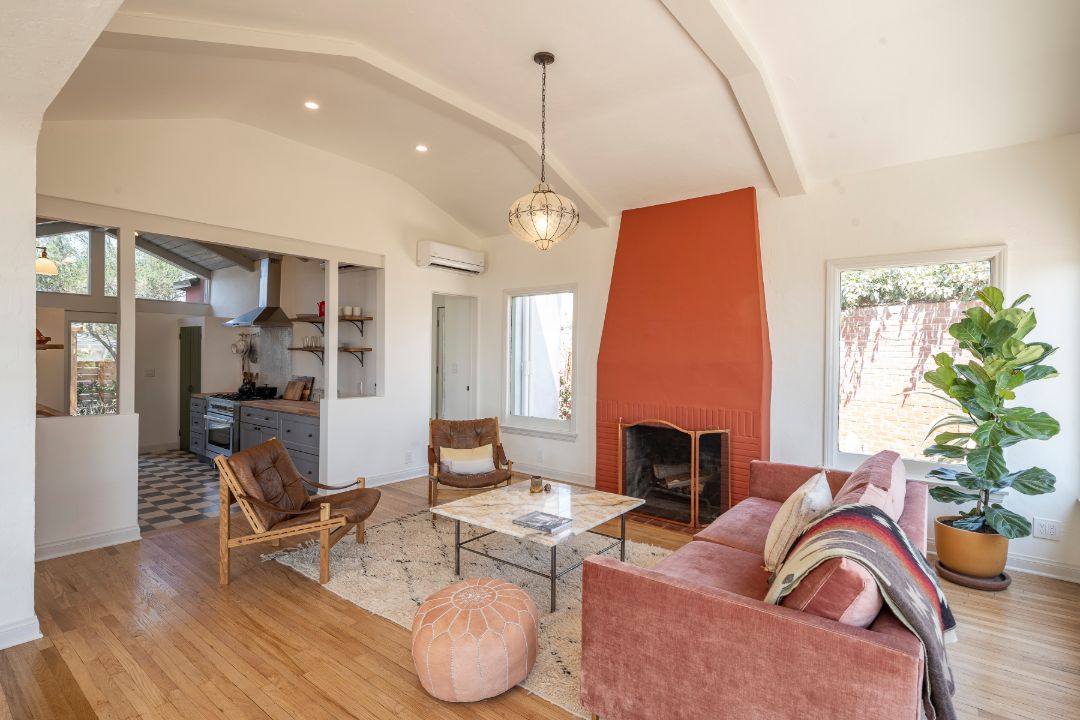 Corbin Bernsen Laurel Canyon Fireplace