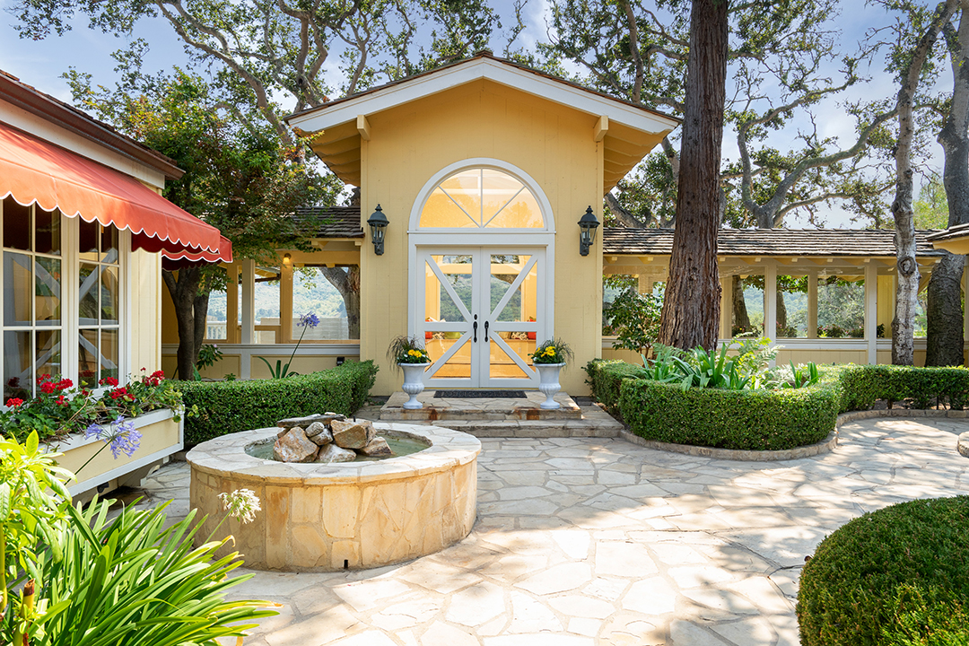Doris Day Whimsical Carmel Valley Estate Lists For The First Time Ever Courtyard