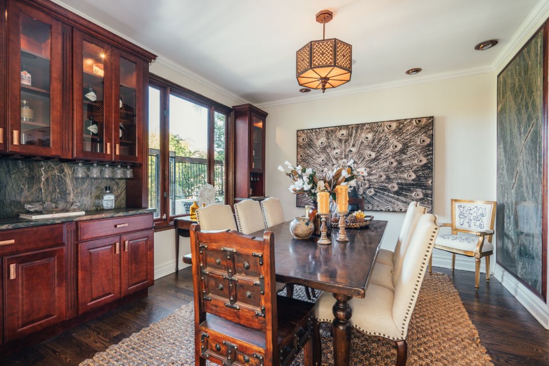 Elle King Hollywood Hills Dining Room
