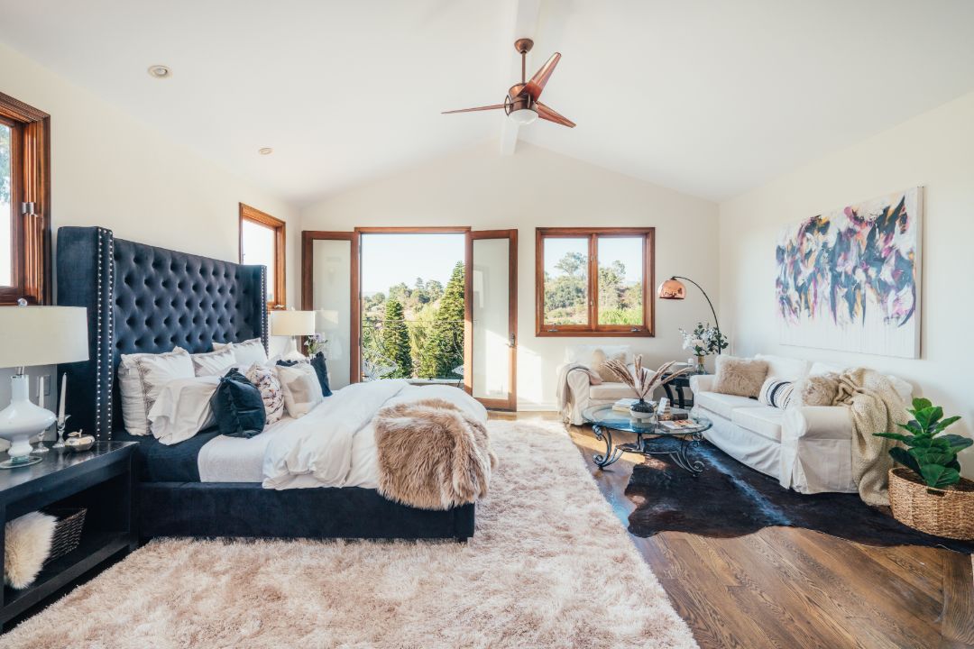Elle King Hollywood Hills Master Bedroom