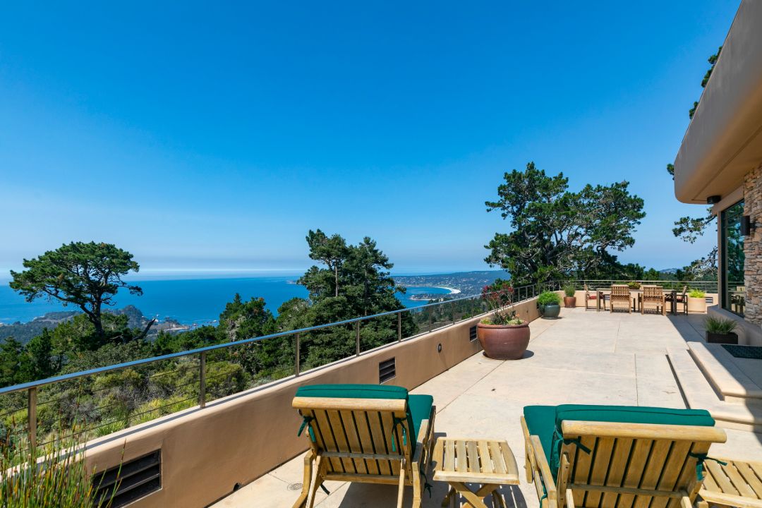 Fallingwater Frank Lloyd Wright Inspired Carmel Ca Patio