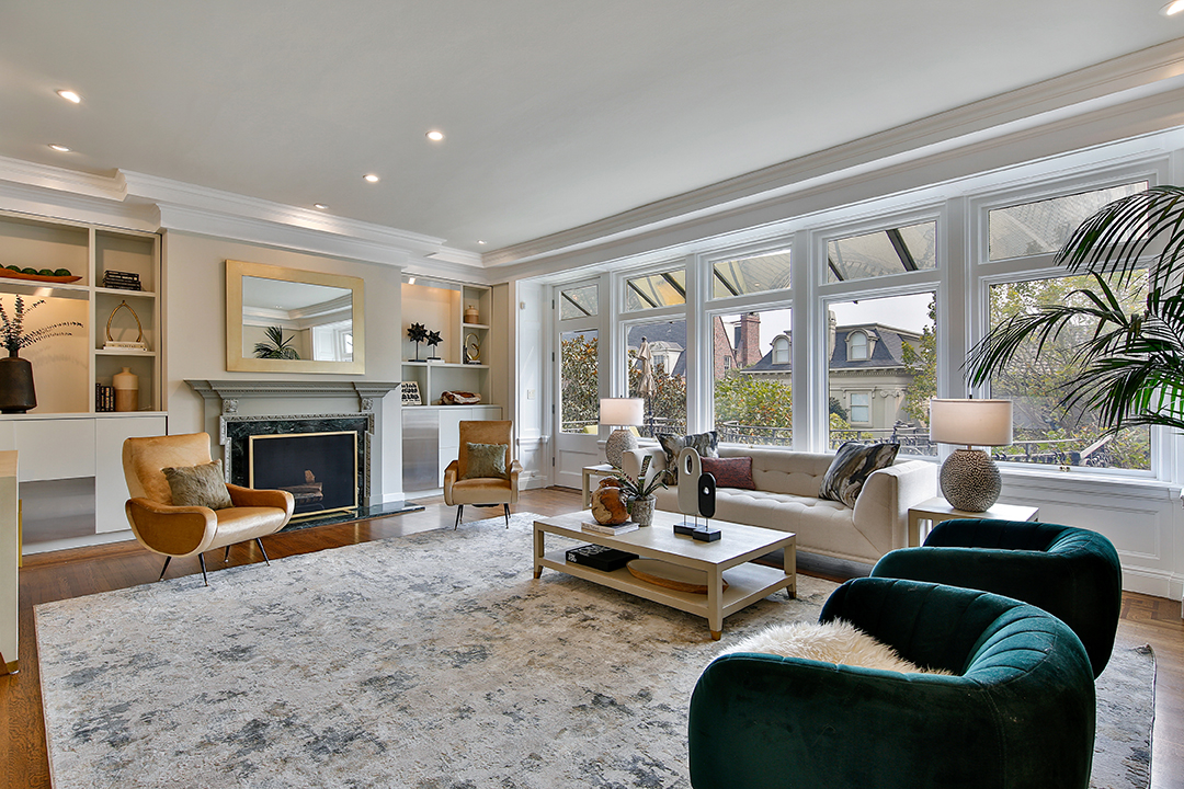 Former 2020 Presidential Candidate Tom Steyer Lists 11m San Francisco Home Living Room