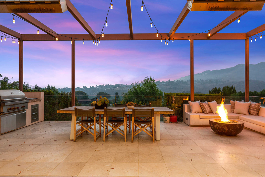 Hemsworth Brothers List Chic Malibu Retreat Where Outdoor Living Reigns Deck C