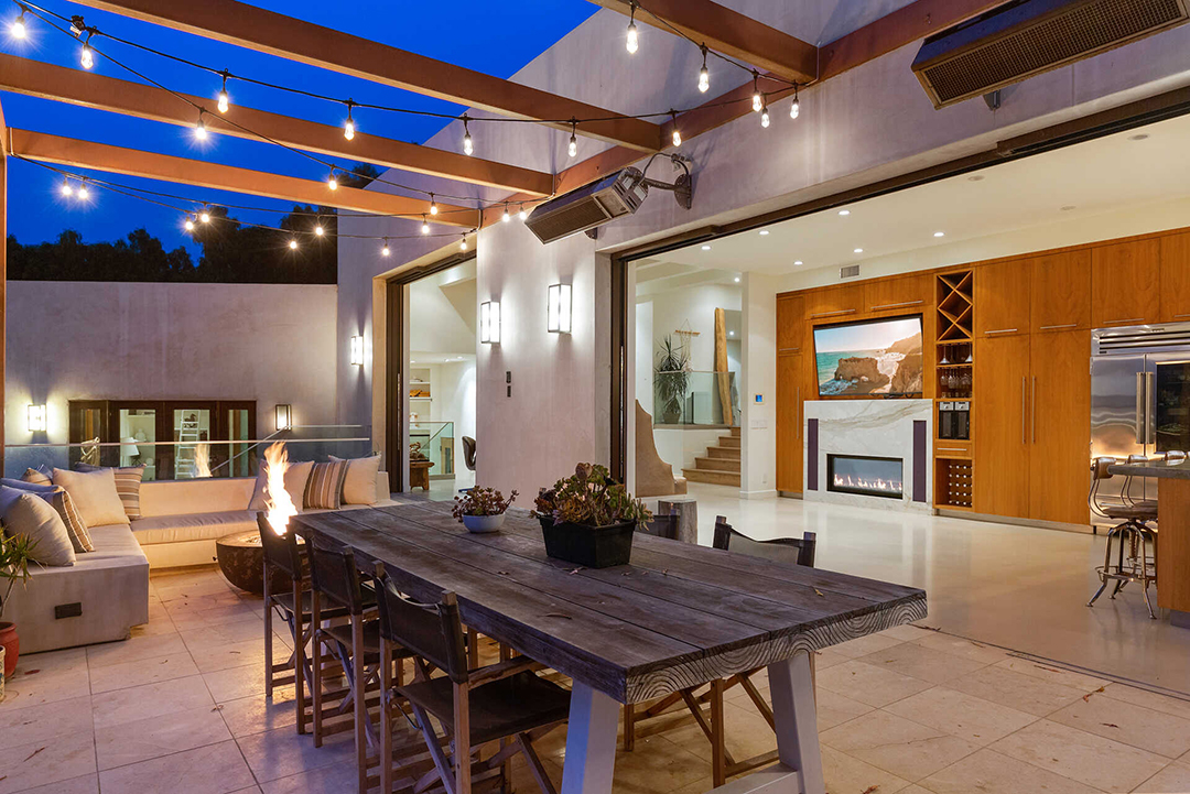 Hemsworth Brothers List Chic Malibu Retreat Where Outdoor Living Reigns Deck