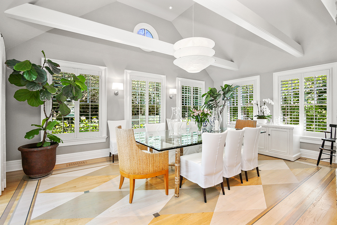 Idyllic Coastal Green Home In Fairfield County Seeks 1 5m Dining Room