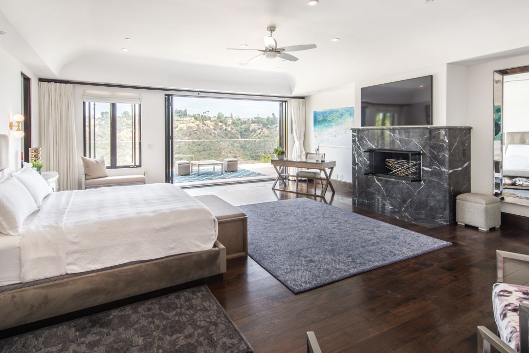 Kathy Griffin Bel Air Crest Master Bedroom
