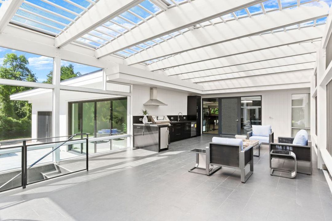 Paul Rudolph Renovation Larchmont Trellis