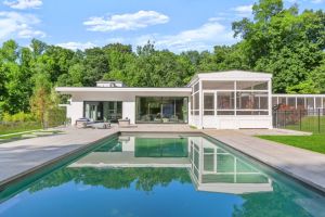 Paul Rudolph Renovation Larchmont Outdoor Pool