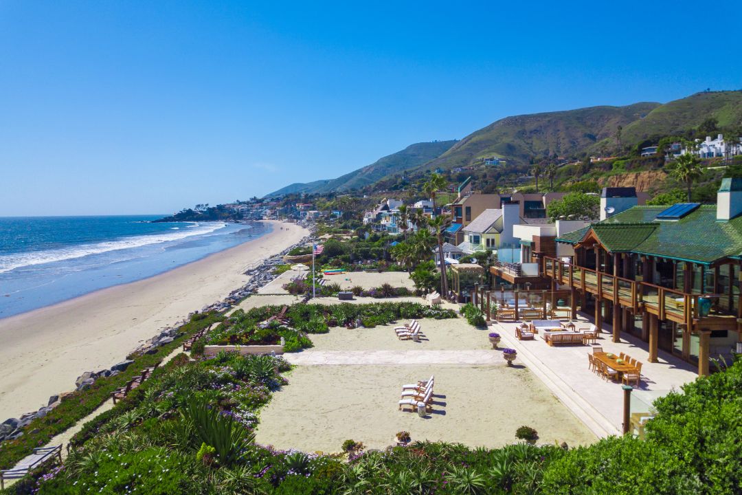 Pierce Brosnan Malibu Compound Beachfront