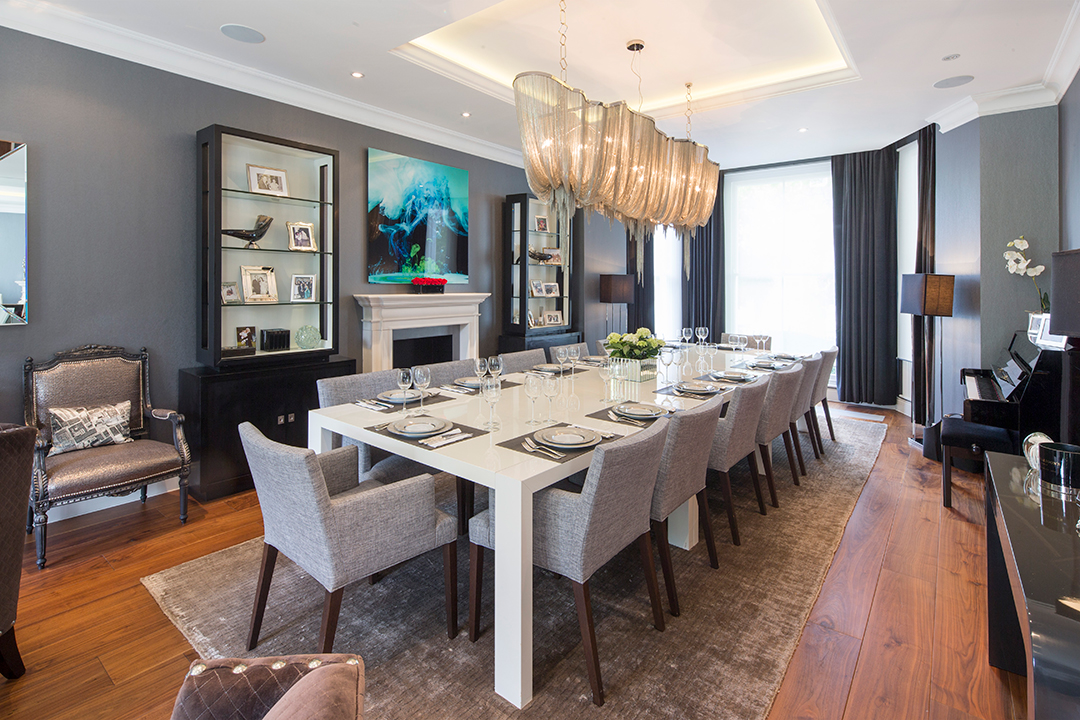 Rihannas Posh Former Long Term London Rental Lists For 41m Dining