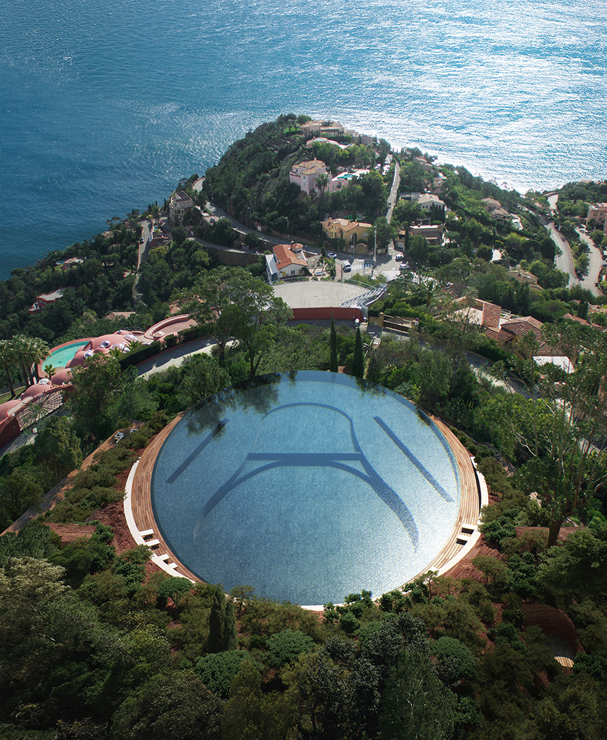Tour A 107m Spaceship Like Cote Dazur Masterpiece Pool