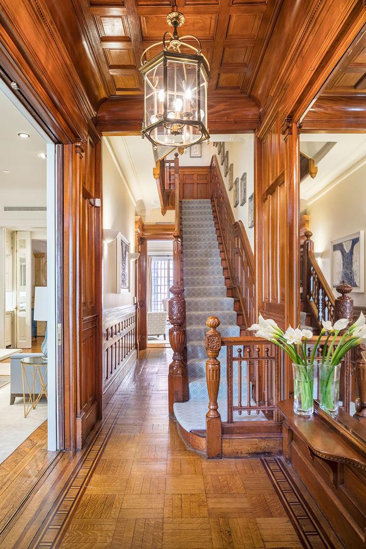 Upper West Side Brownstone On A Storied Block Asks 16 5m Foyer