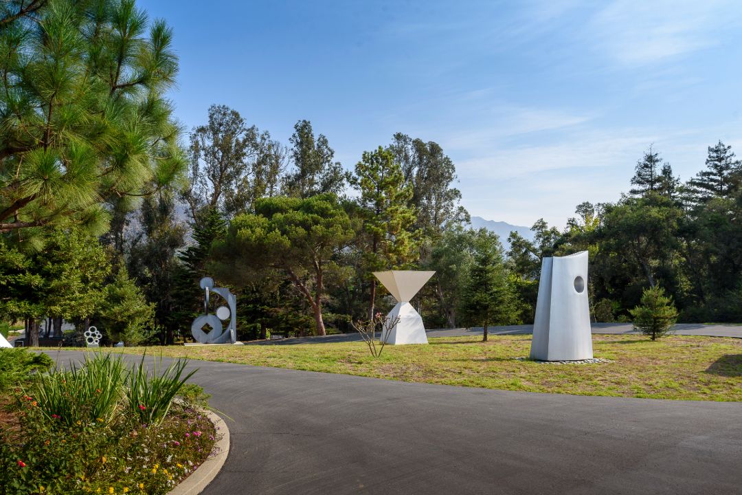 Erdman House Montecito Driveway II
