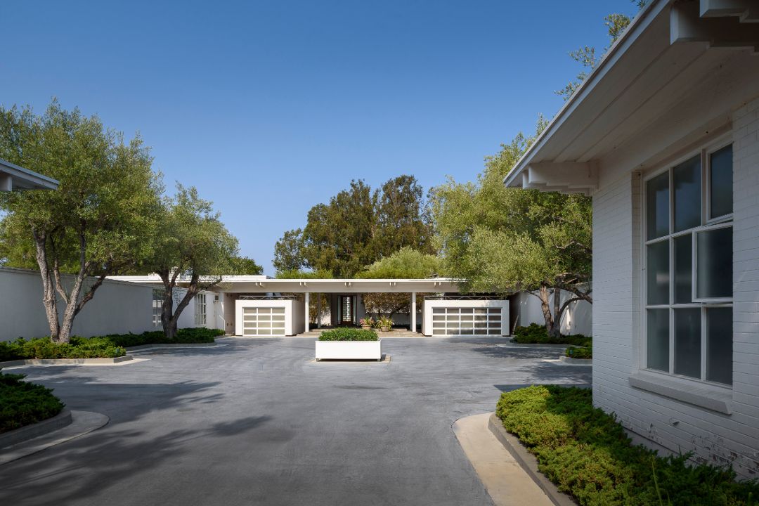 Erdman House Montecito Driveway III