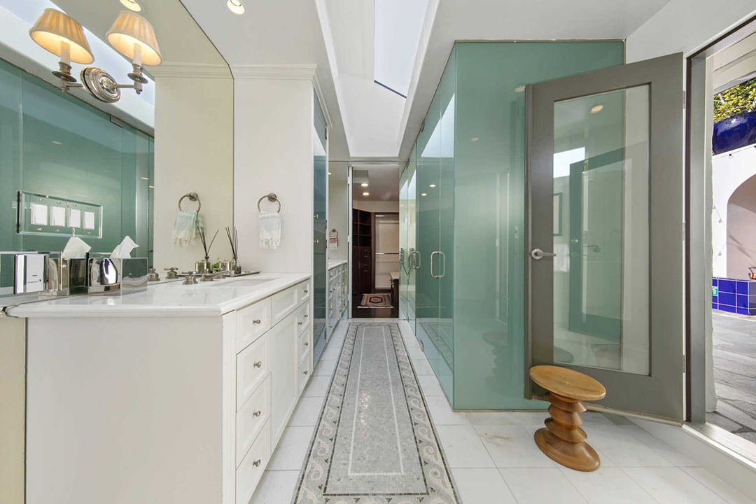 Horror Movie Director Lists Charming Hollywood Hills Home Bathroom