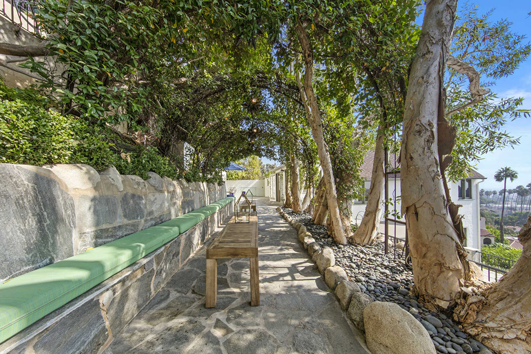 Horror Movie Director Lists Charming Hollywood Hills Home Garden