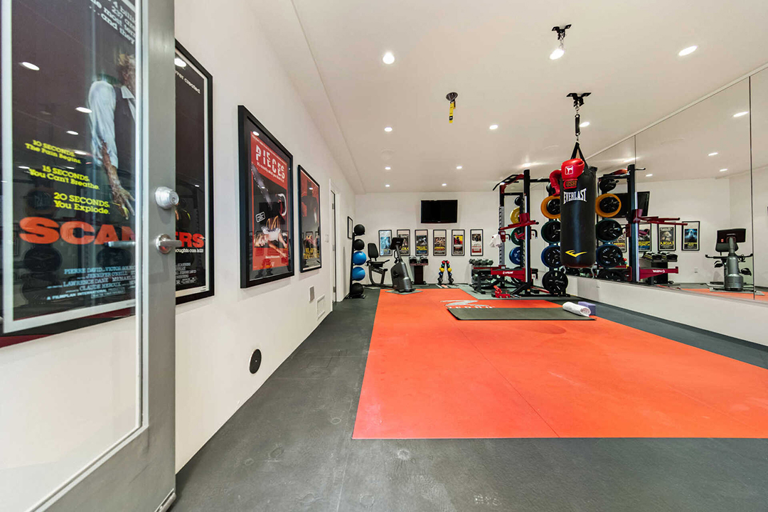 Horror Movie Director Lists Charming Hollywood Hills Home Gym