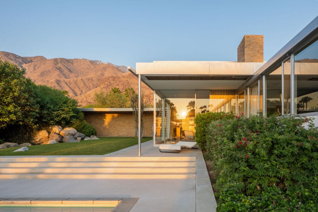 Kaufmann Desert House Richard Neutra Palm Springs Patio
