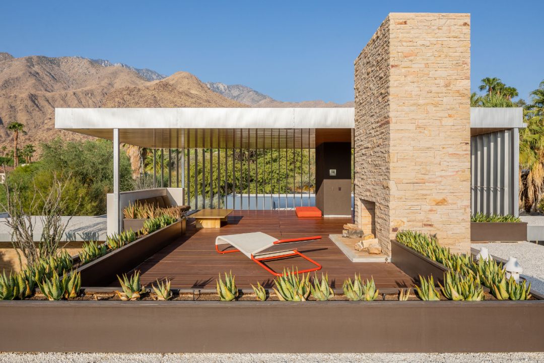 Kaufmann Desert House Richard Neutra Palm Springs Deck II