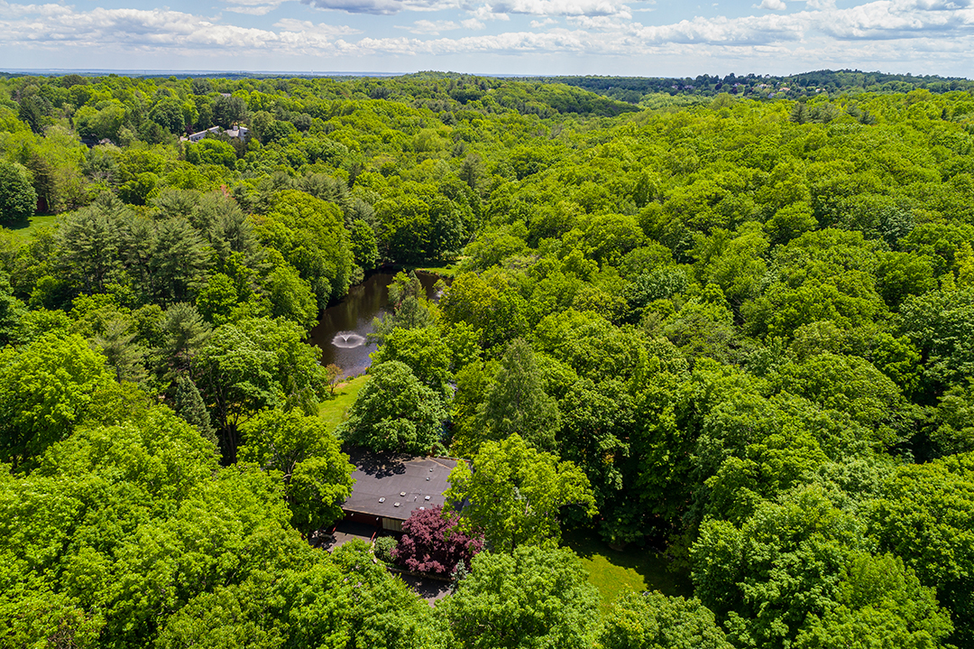 Late Jazz Icon Dave Brubecks One Of A Kind Wilton Ct Home Wants 2 75m Aerial