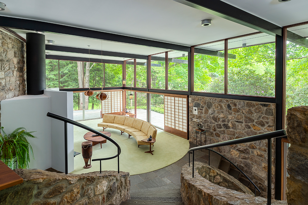 Late Jazz Icon Dave Brubecks One Of A Kind Wilton Ct Home Wants 2 75m Living Room B
