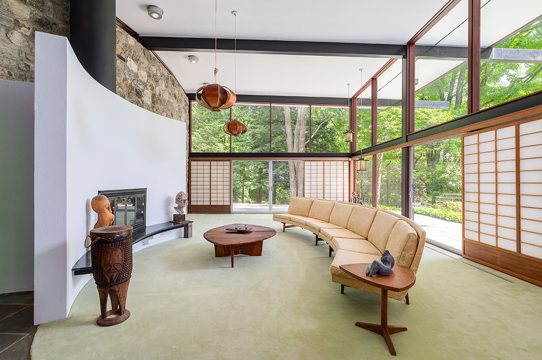 Late Jazz Icon Dave Brubecks One Of A Kind Wilton Ct Home Wants 2 75m Living Room