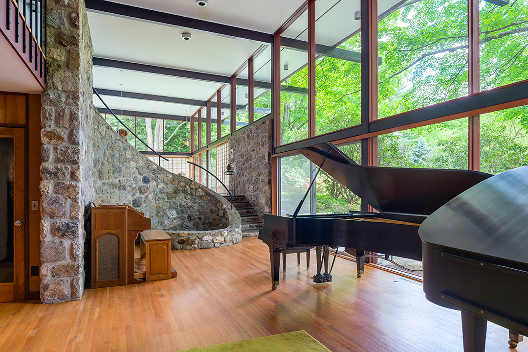 Late Jazz Icon Dave Brubecks One Of A Kind Wilton Ct Home Wants 2 75m Piano