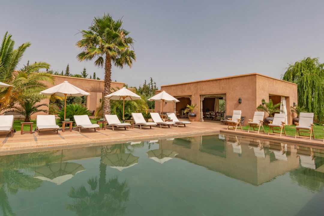 Marrakech Morocco Luxury Villa Poolside