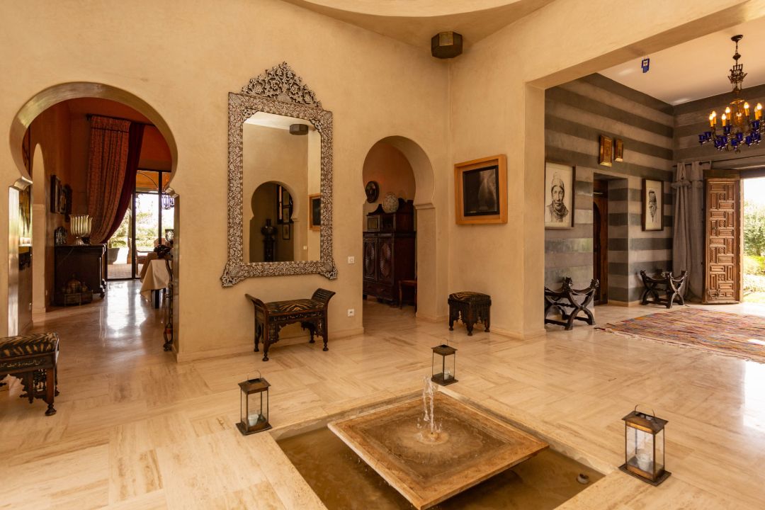 Marrakech Morocco Luxury Villa Foot Bath