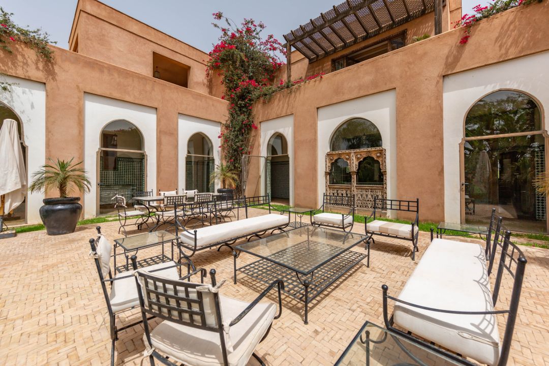Marrakech Morocco Luxury Villa Patio