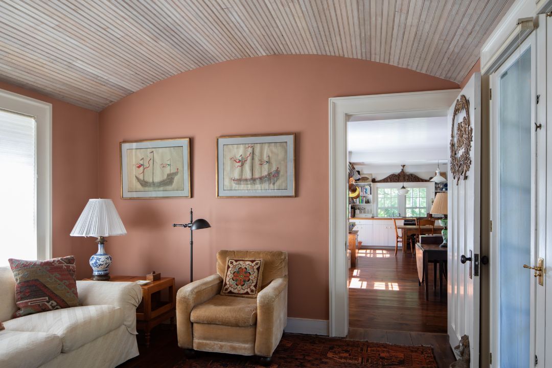 Morley Safer 60 Minutes Cheshire Ct Sitting Room